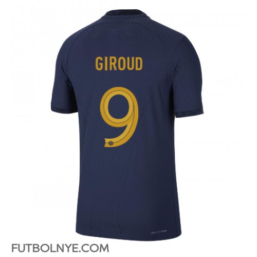 Camiseta Francia Olivier Giroud #9 Primera Equipación Mundial 2022 manga corta